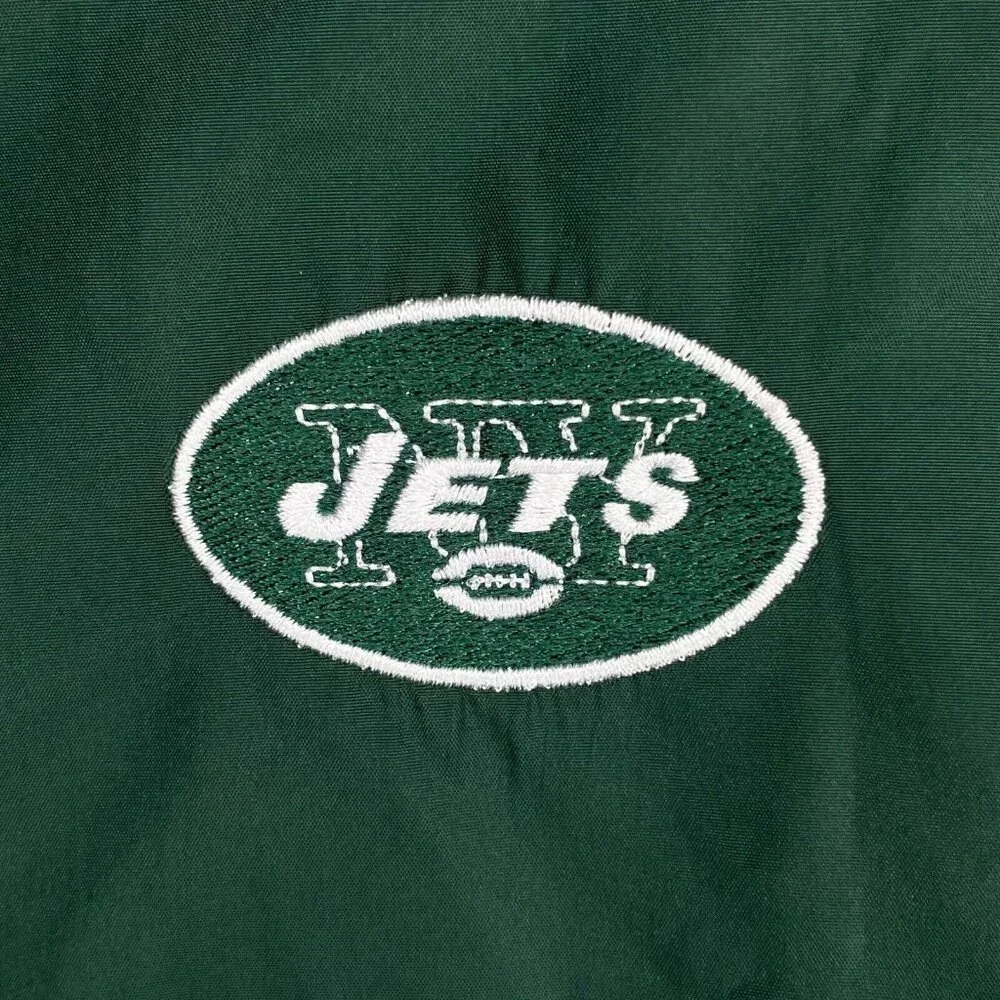 New York Jets NFL Dunbrooke Sports Illustrated Green Large Jacket Windbreaker